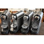 Four Krupps branded espresso/coffee machines