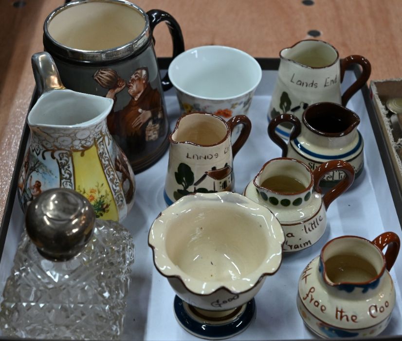 Mixed lot including jugs etc