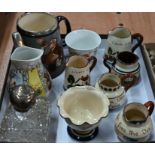 Mixed lot including jugs etc