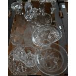 Collection of glassware