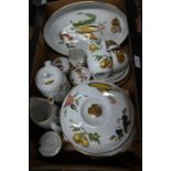 A selection of Royal Worcester 'Evesham' ware