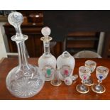 Glass decanters