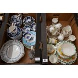 Mixed collection of antique and later china