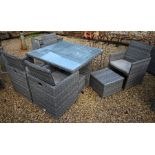 Brooks Rattan - a cube terrace set