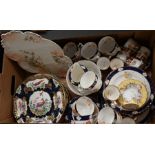 Colllection of cabinet plates and other ceramics