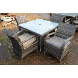 Brooks Rattan - a terrace set