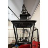 A large Georgian style hanging lantern