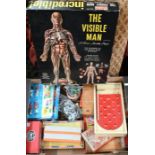 US Renwal 'The Visible Man' (boxed) to/w various other toys and games