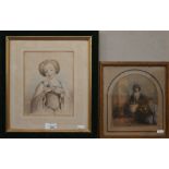 Two 19th century watercolour studies