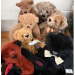 Nine Dean's Rag Book teddy bears