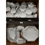 An extensive set of Rosenthal 'Maria' pattern white-glazed table-ware
