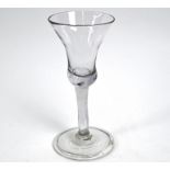 An antique provincial cordial glass