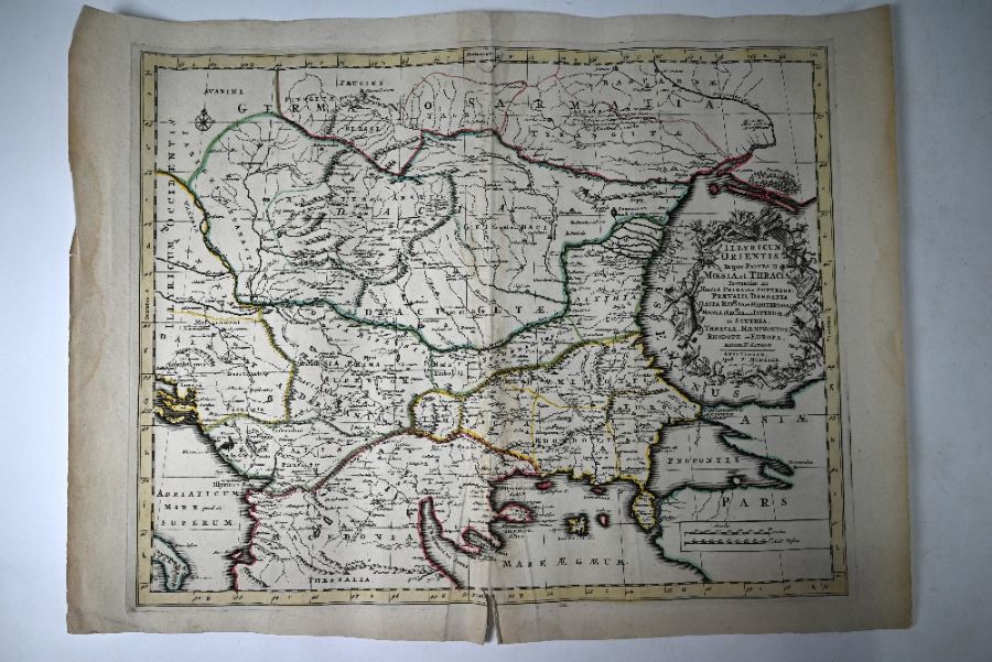 Two 17th century map engravings - Image 3 of 4