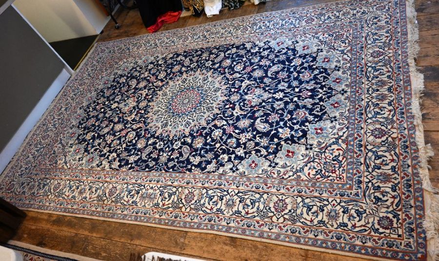 A classic Persian Nain carpet