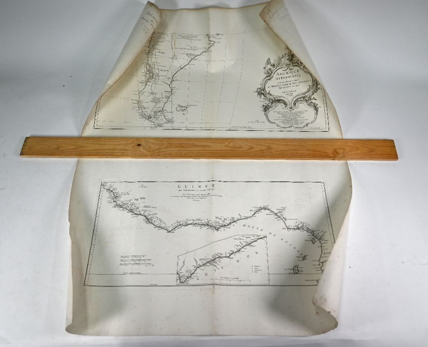 Two 18th century map engravings