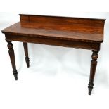 A Victorian mahogany side/serving table