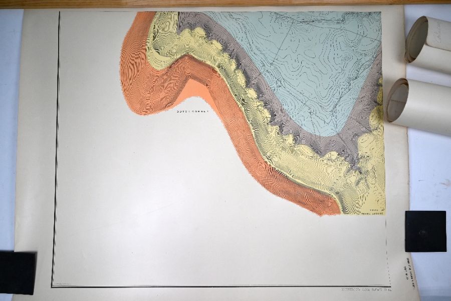 Five 19th century US Pennsylvania Geological Survey map engravings - Image 4 of 6