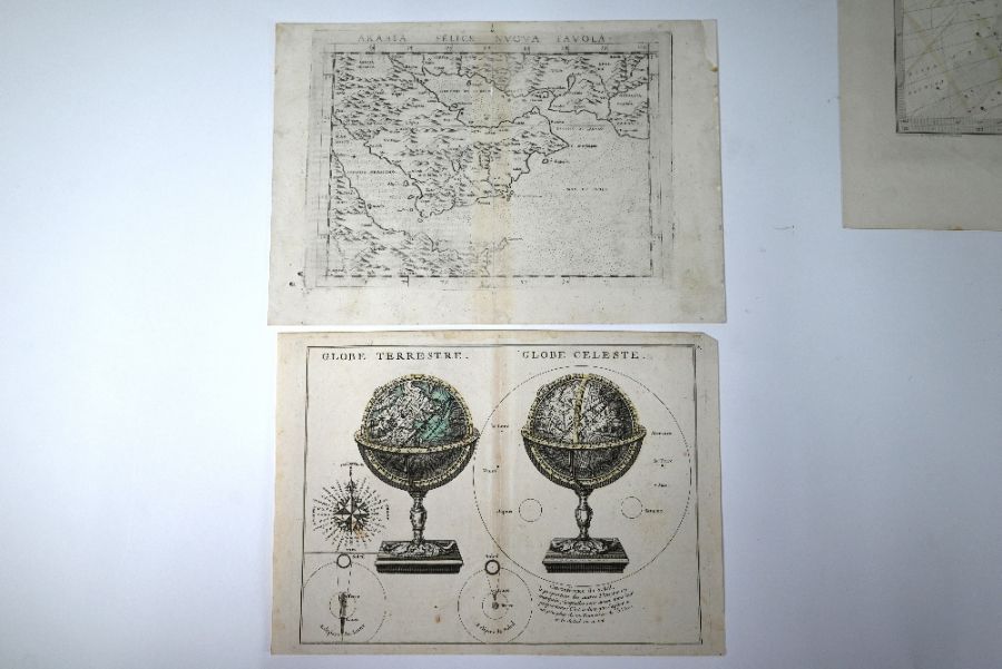 An 18th century engraved celestial chart - Image 2 of 5