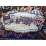 An assortment of ten old kelim and carpet cushions (10)