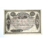 Banknote - Leith Banking Company