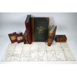 Collection of folding maps and ledgers