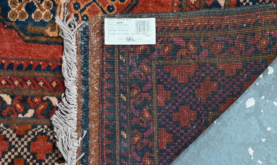 An old Afghan Messi carpet, 293 cm x 198 cm - Image 6 of 6