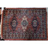 A contemporary Persian Saruk rug, 196 cm x 139 cm