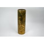 Massier (Vallauris) Arts & Crafts pottery cylinder vase