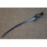 An antique scimitar