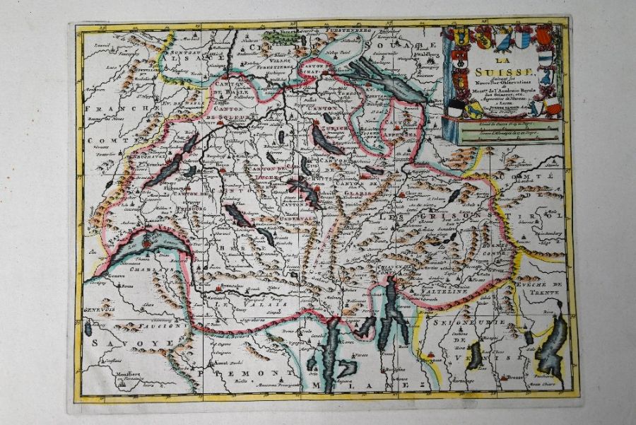 An 18th century French map engraving - Image 2 of 4