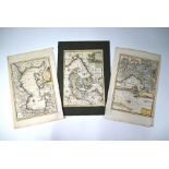 Three 18th century map engravings