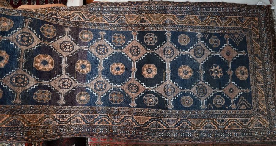 A contemporary Persian Lori rug, 292 cm x 140 cm