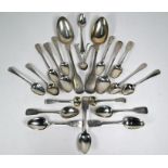 Georgian and later silver spoons