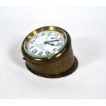 Motoring - A vintage brass type 30A Motor Clock