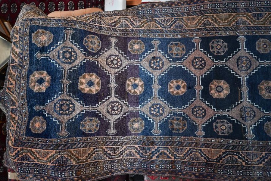 A contemporary Persian Lori rug, 292 cm x 140 cm - Image 2 of 3