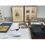 Assorted photographic plates,