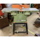 A DeWalt DW50 Planer - Thicknesser, on a stand, untested, sold as seen,