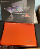 A Lenovo Yoga 3 Pro laptop restored to factory settings,