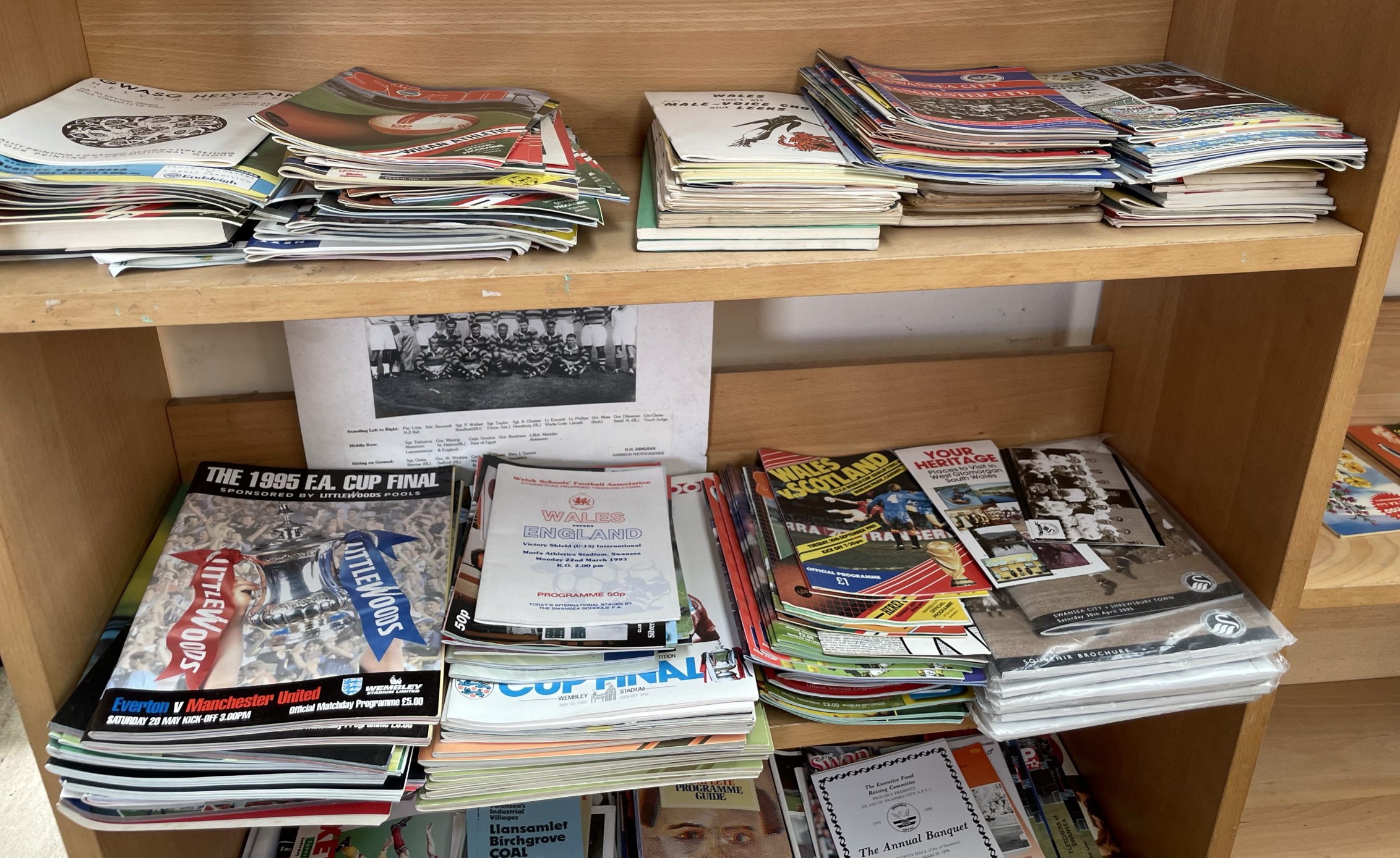 A collection of football programmes including Swansea city, FA Cup final programmes, - Image 2 of 3