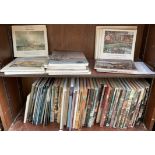 A Collection of auction catalogues and reference books on paintings etc