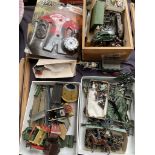 A collection of Britain's lead figures, dinky toys,