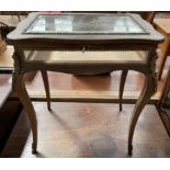 A continental inlaid bijouterie table,