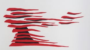 David Nash Red Flash A limited edition print No.