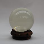 A 'Crystal ball' 8cm diameter,