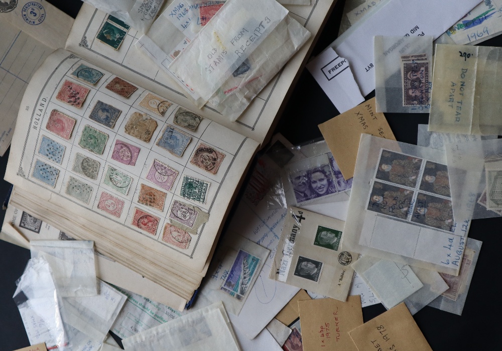 A stamp album of World stamps from Victoria onwards together with loose mint stamps - Image 3 of 7