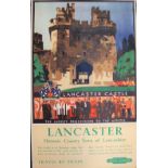 After Leslie Carr (1891-1969) Lancaster Historic County Town of Lancashire British Railways Travel