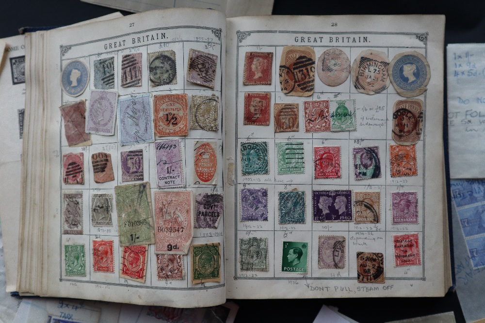 A stamp album of World stamps from Victoria onwards together with loose mint stamps - Image 7 of 7