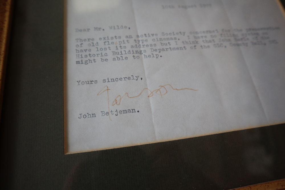 Sir John Betjeman, a typed letter on headed note paper, - Image 3 of 4