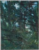 Iwan Gwyn Parry Anglesey, Summer Forest Clearing Oil on panel, Signed,