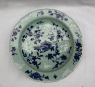 A Chinese celadon bowl,